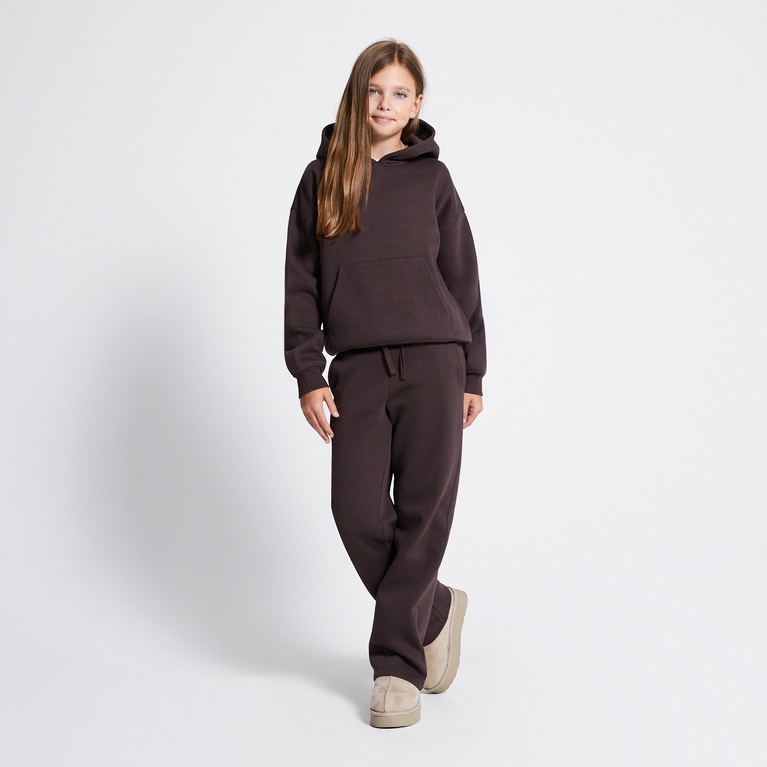 Heavy sweatpants "Sanne star" Brown
